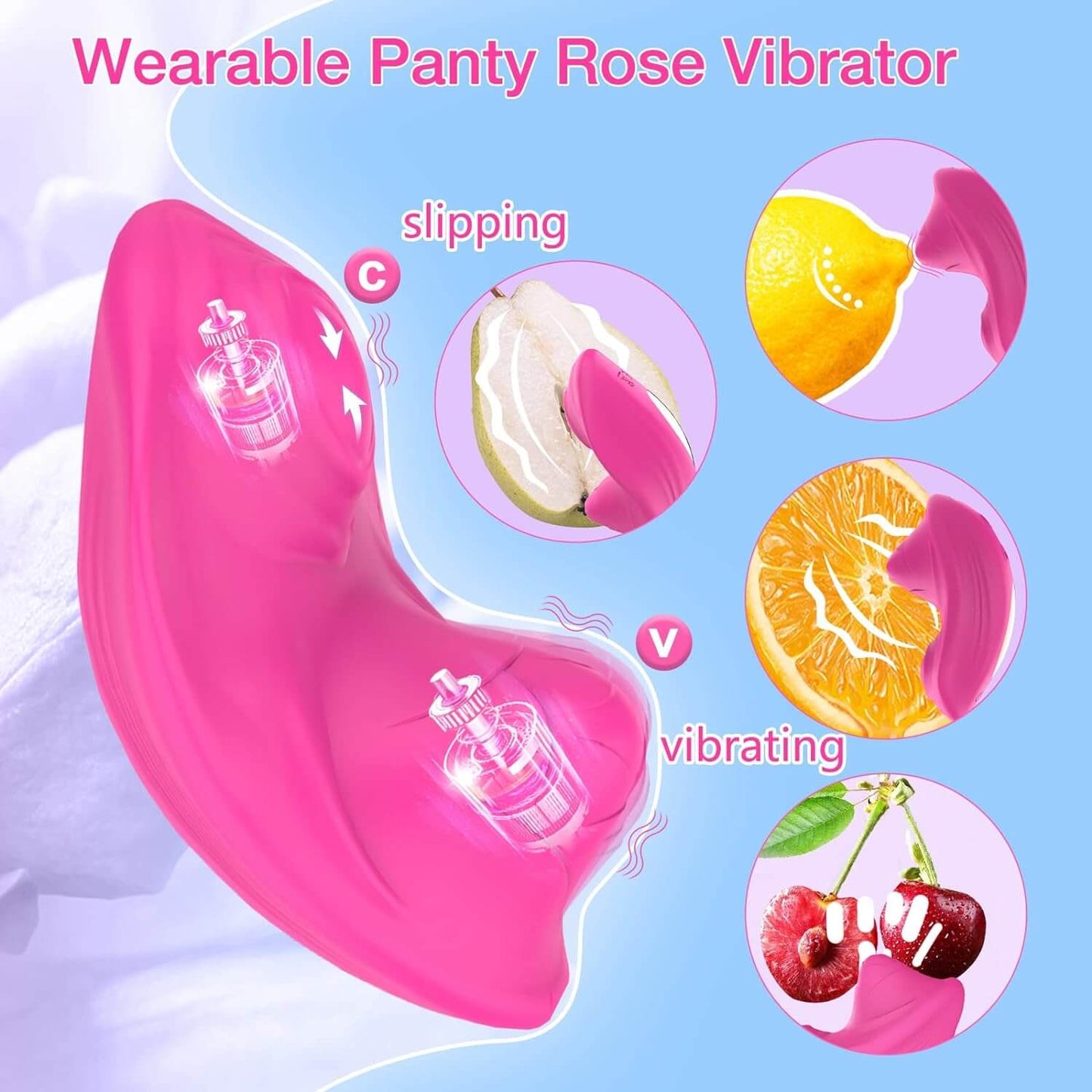 App Remote Control Vibrator Wearable Panty Vibrators Butterfly Vibrator Adult Toys