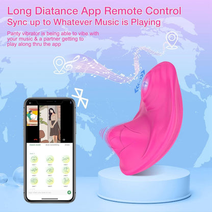 App Remote Control Vibrator Wearable Panty Vibrators Butterfly Vibrator Adult Toys