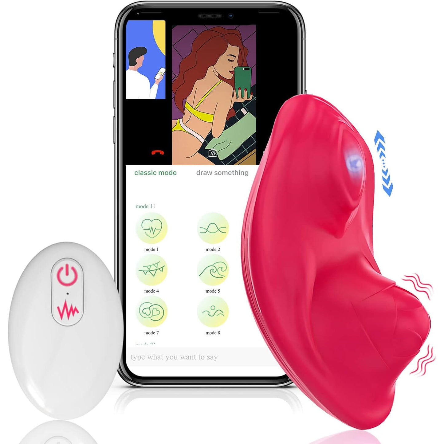 App Remote Control Vibrator Wearable Panty Vibrators Clitoral Vibrator Adult Toys