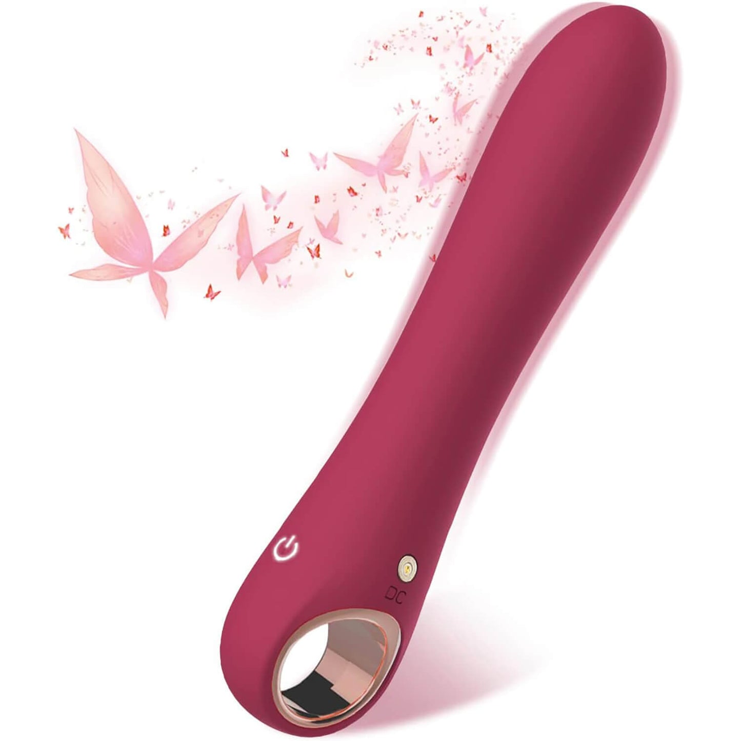 G Spot Vibrator Dildo with 10 Modes Silicone Vibrating Massagers for Clitoral Vagina and Anal Stimulation