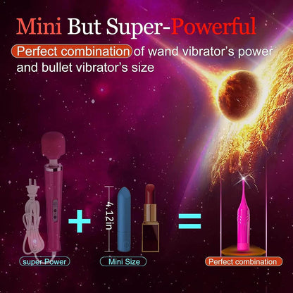 High-Frequency Mini Clitoris G spot Vibrator Women Couples Adult Sex Toy Powerful Female Vibrating Clitoral Wand Vibrator