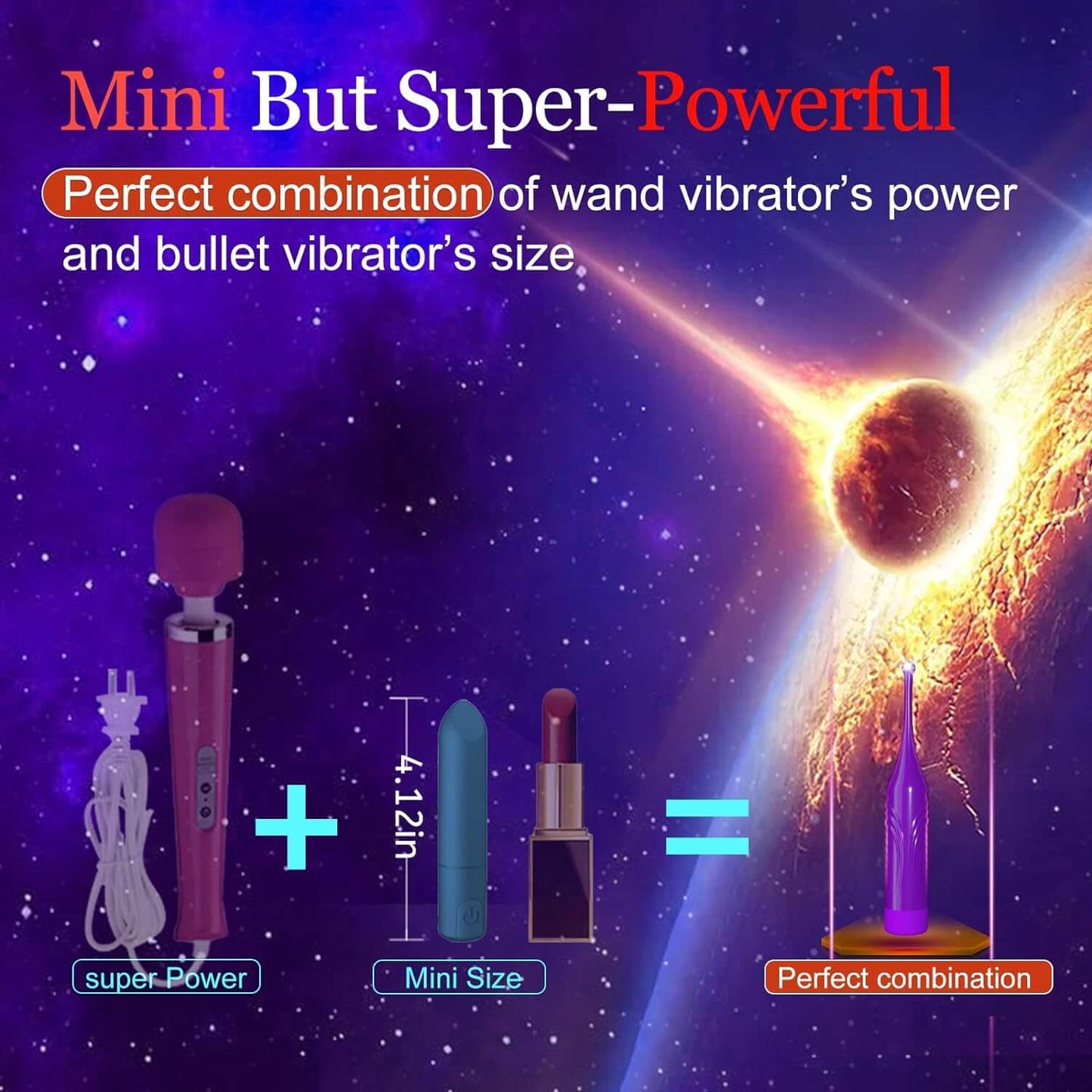 High-Frequency Mini Powerful Female Vibrating Clitoral Stimulator Wand Vibrator for Woman Clitoris G spot Vibrator Adult Sex Toys